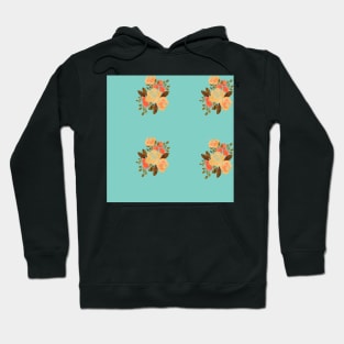 peach flower Hoodie